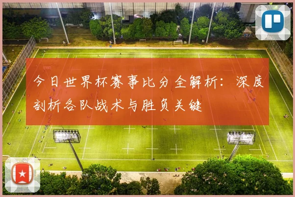 今日世界杯赛事比分全解析：深度剖析各队战术与胜负关键
